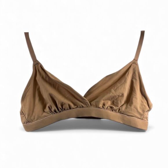 SKIMS NWT Bralette Triangle in Sienna Size S - Picture 1 of 8